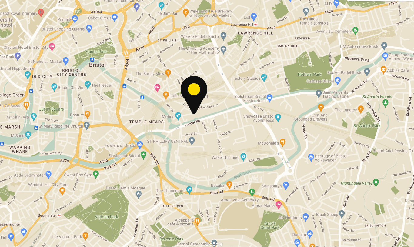 PROSPECT Bristol Map
